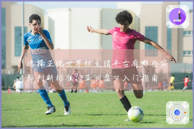 选择正规世界杯竞猜平台有哪些实际判断标准？亚洲盘口入门指南