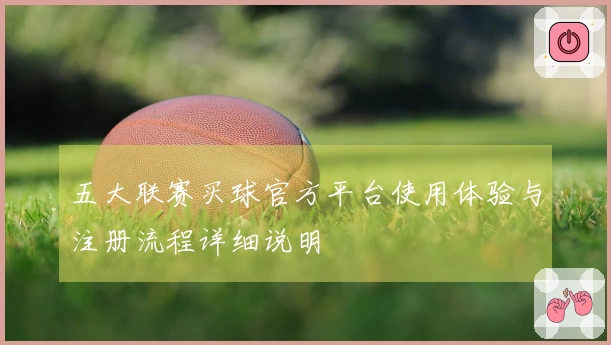五大联赛买球官方平台使用体验与注册流程详细说明